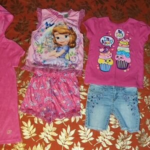 Girls Size 5T Summer lot of 10 items